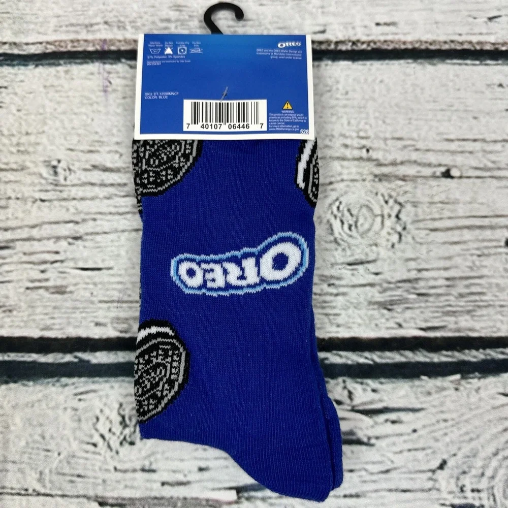 Oreo‎ 🆕 Print Odd Sox Novelty Crew Socks [Men's Size 6-12] NWT Novelty Gift